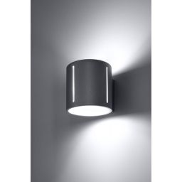 Sollux Lighting Inez kinkiet 1x40W szary SL.0354