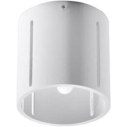 Sollux Lighting Inez lampa podsufitowa 1x40W biała SL.0355