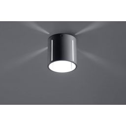 Sollux Lighting Inez lampa podsufitowa 1x40W szara SL.0357