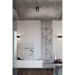 Sollux Lighting Quad Maxi lampa podsufitowa 2x40W czarna SL.0381