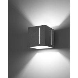 Sollux Lighting Pixar kinkiet 1x40W szary SL.0396