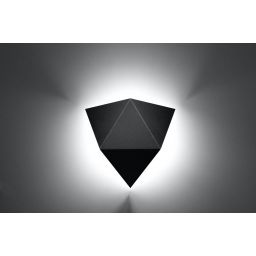 Sollux Lighting Solido kinkiet 2x40W czarny SL.0421
