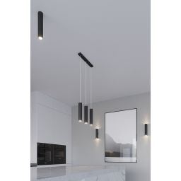 Sollux Lighting Lagos lampa podsufitowa 1x40W czarna SL.0436