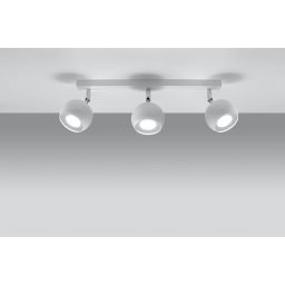 Sollux Lighting Oculare 3 lampa podsufitowa 3x40W biała SL.0439