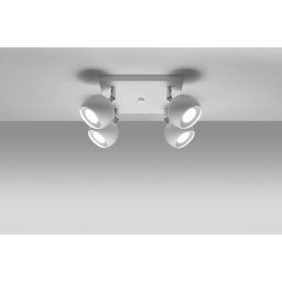 Sollux Lighting Oculare 4 lampa podsufitowa 4x40W biała SL.0440