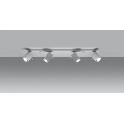 Sollux Lighting Merida lampa podsufitowa 4x40W biała SL.0463