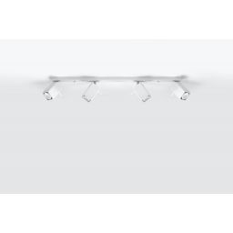 Sollux Lighting Merida lampa podsufitowa 4x40W biała SL.0463