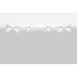 Sollux Lighting Merida lampa podsufitowa 6x40W biała SL.0464