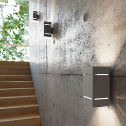 Sollux Lighting Blocco kinkiet 1x40W szary SL.0479