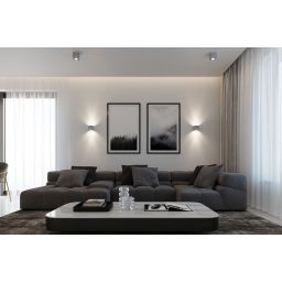 Sollux Lighting Orbis kinkiet 1x4.5W szary SL.0487