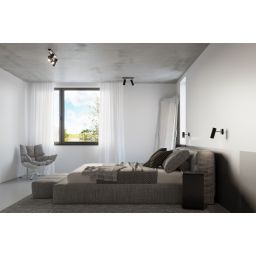Sollux Lighting Direzione lampa podsufitowa 3x6W czarna SL.0501