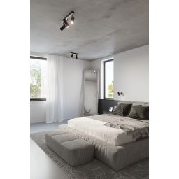 Sollux Lighting Direzione lampa podsufitowa 3x6W czarna SL.0501