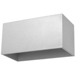 Sollux Lighting Quad Maxi kinkiet 2x40W szary SL.0526