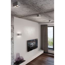 Sollux Lighting Quad Maxi kinkiet 2x40W czarny SL.0527