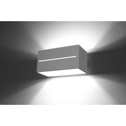 Sollux Lighting Lobo Maxi kinkiet 2x40W biały SL.0528