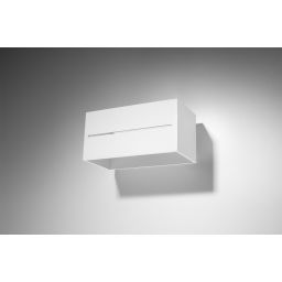Sollux Lighting Lobo Maxi kinkiet 2x40W biały SL.0528