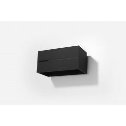 Sollux Lighting Lobo Maxi kinkiet 2x40W czarny SL.0530