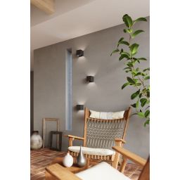 Sollux Lighting Luca kinkiet 1x6W LED czarny SL.0545
