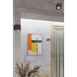 Sollux Lighting Quad 1 lampa podsufitowa 1x40W antracyt SL.0567