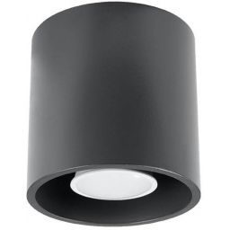 Sollux Lighting Orbis 1 lampa podsufitowa 1x40W antracyt SL.0568