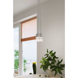 Sollux Lighting Diego lampa wisząca 5x60W biała SL.0571