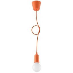 Sollux Lighting Diego lampa wisząca 1x60W pomarańczowa SL.0584