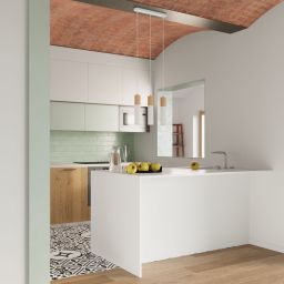 Sollux Lighting Pablo lampa wisząca 2x40W drewno/biała SL.0629