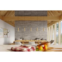 Sollux Lighting Lino lampa wisząca 2x40W drewno naturalne SL.0637