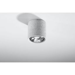 Sollux Lighting Cullo lampa podsufitowa 1x40W szara SL.0645