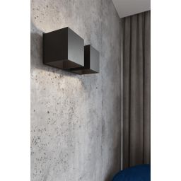 Sollux Lighting Quad 2 kinkiet 2x40W czarny SL.0657