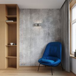 Sollux Lighting Quad 2 kinkiet 2x40W szary SL.0658