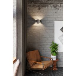 Sollux Lighting Orbis kinkiet 2x40W czarny SL.0660