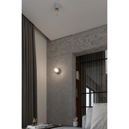 Sollux Lighting Salgado kinkiet 1x60W szary SL.0679