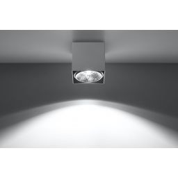 Sollux Lighting Blake lampa podsufitowa 1x40W biała SL.0698