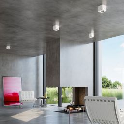 Sollux Lighting Blake lampa podsufitowa 1x40W biała SL.0698
