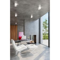 Sollux Lighting Blake lampa podsufitowa 1x40W biała SL.0698