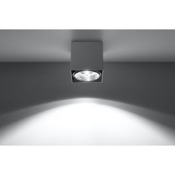 Sollux Lighting Blake lampa podsufitowa 1x40W szara SL.0699