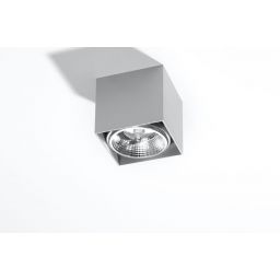 Sollux Lighting Blake lampa podsufitowa 1x40W szara SL.0699