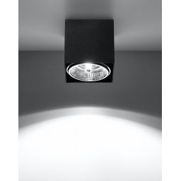 Sollux Lighting Blake lampa podsufitowa 1x40W czarna SL.0700
