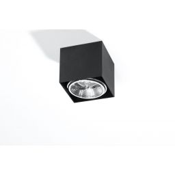 Sollux Lighting Blake lampa podsufitowa 1x40W czarna SL.0700