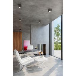Sollux Lighting Blake lampa podsufitowa 1x40W czarna SL.0700