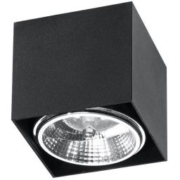 Sollux Lighting Blake lampa podsufitowa 1x40W czarna SL.0700