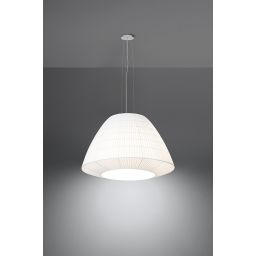 Sollux Lighting Bella lampa wisząca 3x60W biała SL.0733