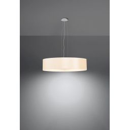 Sollux Lighting Skala lampa wisząca 5x60W biała SL.0757