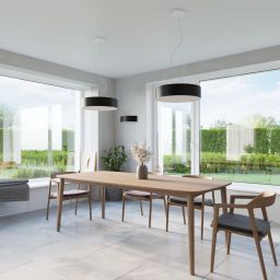 Sollux Lighting Skala lampa wisząca 5x60W czarna SL.0758