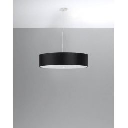 Sollux Lighting Skala lampa wisząca 5x60W czarna SL.0758