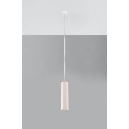 Sollux Lighting Nancy lampa wisząca 1x40W biała SL.0843