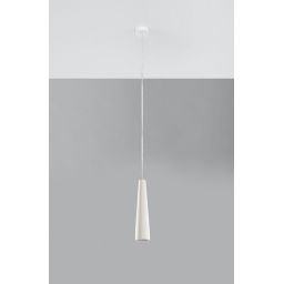 Sollux Lighting Electra lampa wisząca 1x40W biała SL.0845