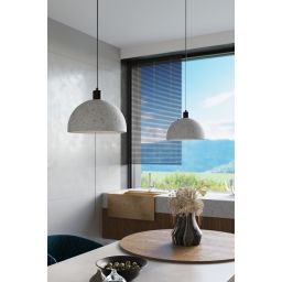 Sollux Lighting Pablito lampa wisząca 1x60W szary/czarny SL.0847