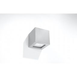 Sollux Lighting Leo kinkiet 1x60W szary SL.0871